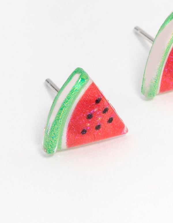Watermelon Stud Earrings