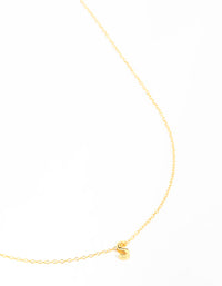 Gold Plated Sterling Silver Initial S Necklace - link has visual effect only