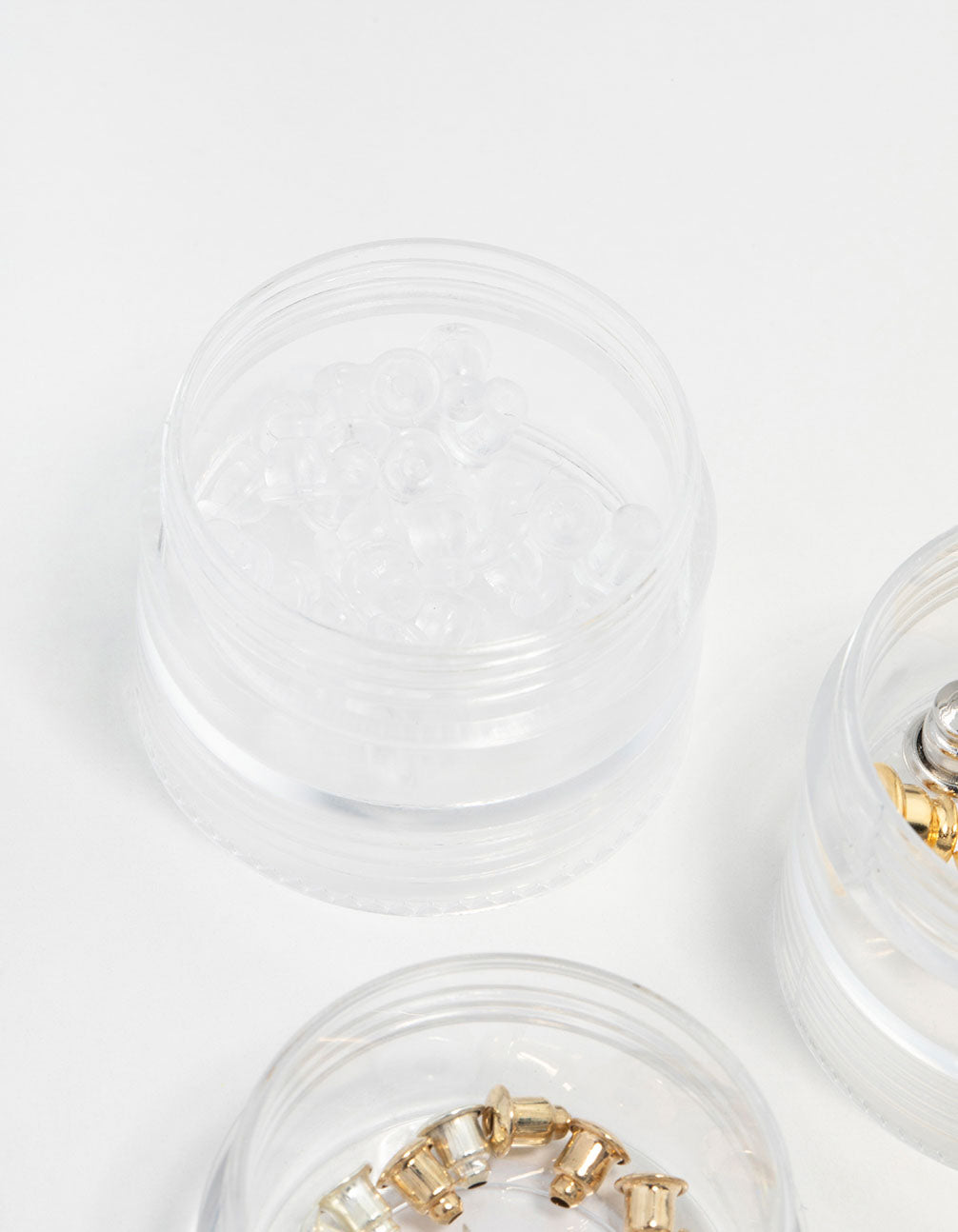 Gold & Silver 3 Tubs Bullet Backs