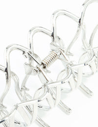 Silver Couture Claw Clip - link has visual effect only