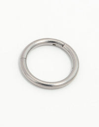 Titanium Clicker Ring 8 mm - link has visual effect only