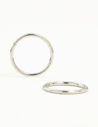Surgical Steel Medium Sleeper Earrings 10 mm - link has visual effect only