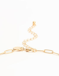 Gold Celestial Themed Charm Necklace - link has visual effect only