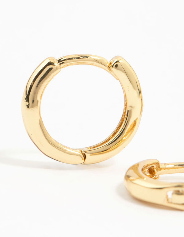 Gold Plated Pearl & Butterfly Earrings 3-Pack