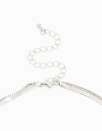 Waterproof Stainless Steel Chain Layered Necklace - link has visual effect only