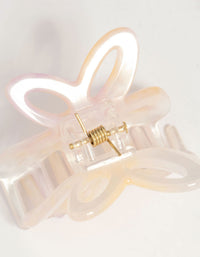 Blue & Pink Acrylic Butterfly Claw Clips 2-Pack - link has visual effect only