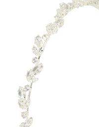 Silver  Wavy Vine Headband - link has visual effect only