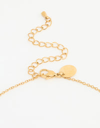 Waterproof Gold Plated Stainless Steel Heart Key Necklace - link has visual effect only