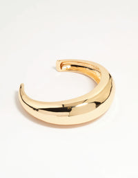 Gold Solid Wrist Cuff - link has visual effect only