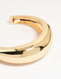 Gold Solid Wrist Cuff - link has visual effect only