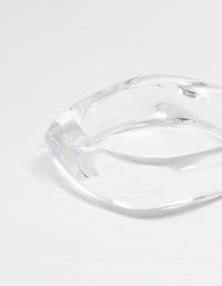 Acrylic Transparent Bangle - link has visual effect only