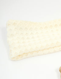 Fabric Textured Wave Stretch Headband 2-Pack - link has visual effect only