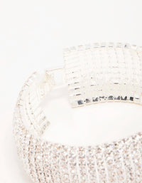 Silver Diamante Thick Cupchain Bracelet - link has visual effect only