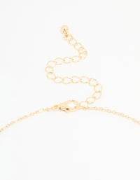 Gold Plated Mary Coin Pendant Necklace - link has visual effect only