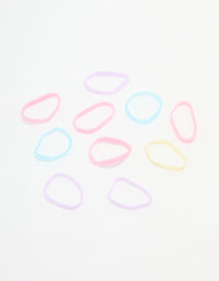 Pastel Elastic Hair Ties 350-Pack - link has visual effect only