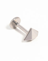 Titanium Diamond Shaped Flat Back Stud - link has visual effect only