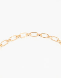 Gold Green Red & Pink Gemstone Charm Necklace - link has visual effect only