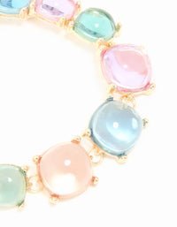 Gold Pastel Diamantes Bracelet - link has visual effect only
