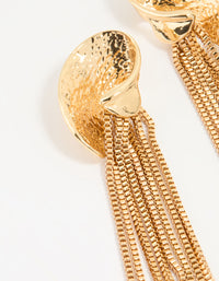 Gold Chain Drop Earrings - link has visual effect only