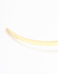 Gold Simple Swirl Arm Cuff - link has visual effect only