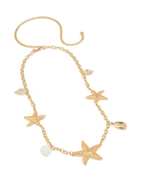 Gold Starfish & Sea Charms Belt - link has visual effect only