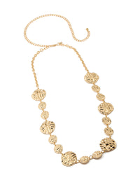 Gold Molten Mixed Coin Belt - link has visual effect only