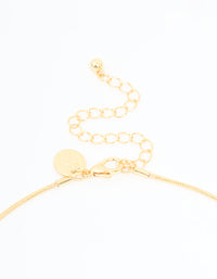 Gold Plated Adjustable Toggle Y-Necklace - link has visual effect only