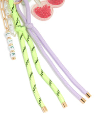 Cherry & Rope Hope Key Chain - link has visual effect only