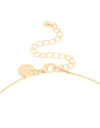 Gold Plated Freshwater Pearl Dainty Snake Chain Necklace - link has visual effect only