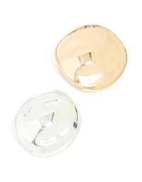 Mixed Metal Brooches 2-Pack - link has visual effect only