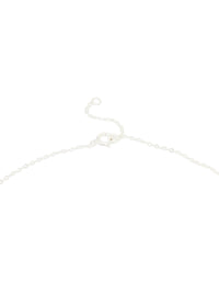 Sterling Silver Cubic Zirconia Cross Pendant Necklace - link has visual effect only