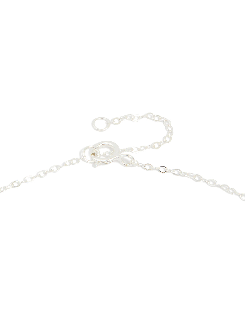 Sterling Silver Heart & Key Pendant Necklace