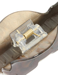 Brown Acrylic Dog Claw Clip - link has visual effect only