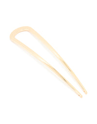 Gold Large Basic Hair Pin - link has visual effect only
