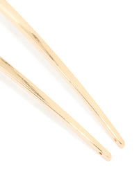 Gold Large Basic Hair Pin - link has visual effect only