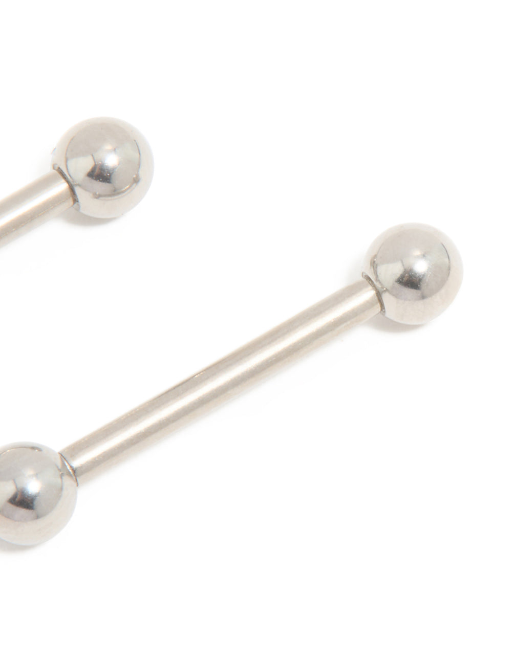 Titanium Plain Ball Nipple Bars