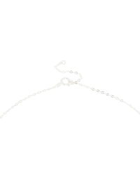 Sterling Silver Pebble Pendant Necklace - link has visual effect only