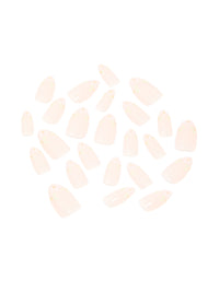Pink French Tip Floral Art Press On Nails 24-Set - link has visual effect only