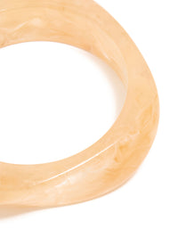 Neutral Marble Acrylic Bangle - link has visual effect only