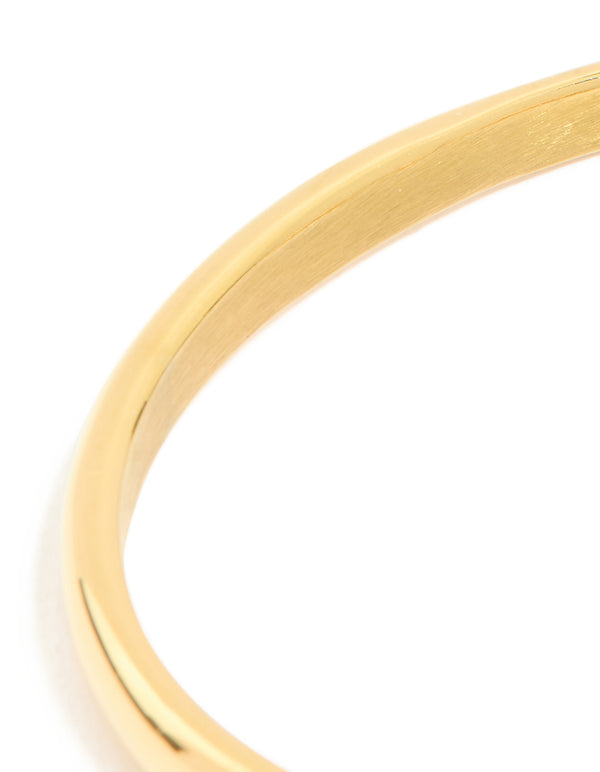 Waterproof Gold Plated Stainless Steel Diamante Celestial End Wrist Cuff