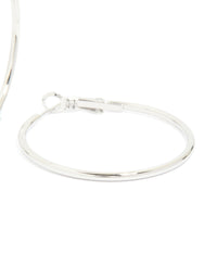 Waterproof Stainless Steel Hoop Earrings - link has visual effect only