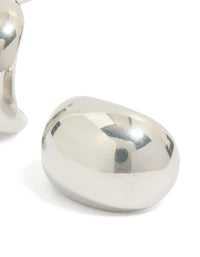 Waterproof Stainless Steel Small Cave Stud Earrings - link has visual effect only