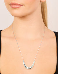 Waterproof Stainless Steel U-Shape Pendant Necklace - link has visual effect only