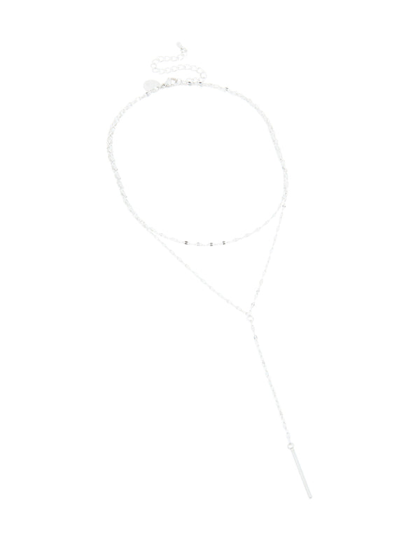 Waterproof Stainless Steel Multi Layered Chain Y-Necklace