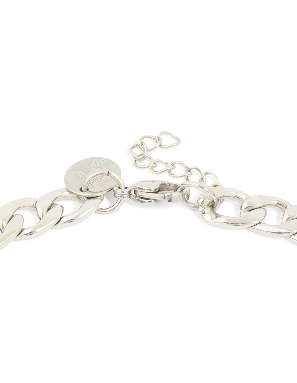 Mens Waterproof Stainless Steel Figaro Chain Necklace