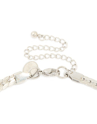Mens Waterproof Stainless Steel Smooth Snake Chain Necklace - link has visual effect only