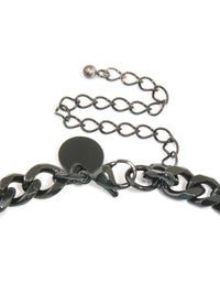 Mens Waterproof Stainless Steel Small Miami Cuban Necklace - link has visual effect only