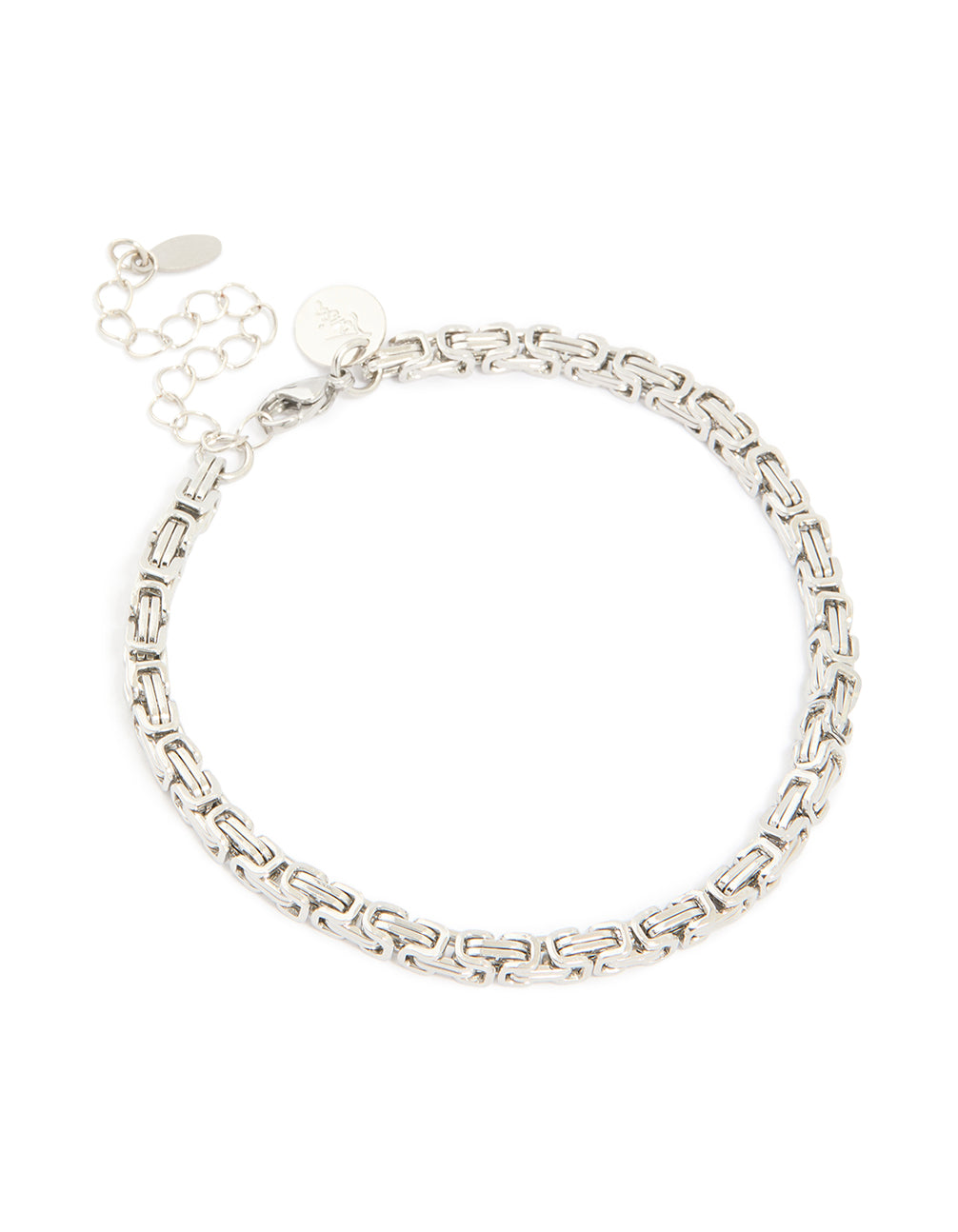 Mens Waterproof Stainless Steel Box Link Chain Bracelet