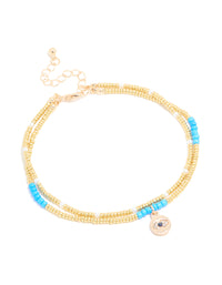 Beads Evil-Eye - link has visual effect only