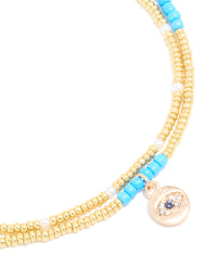 Beads Evil-Eye - link has visual effect only